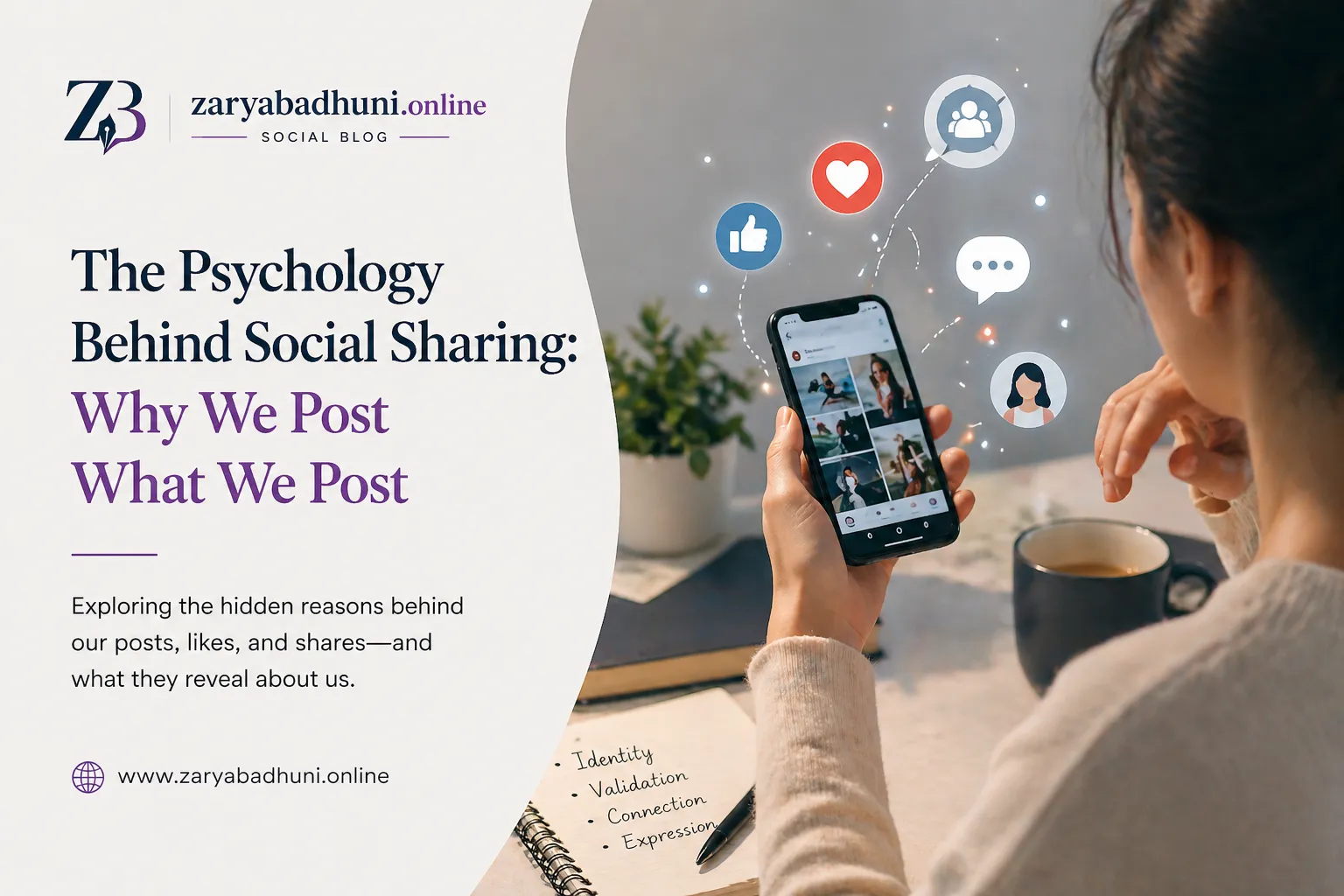 The Psychology Behind Social Sharing: Why We Post What We Post